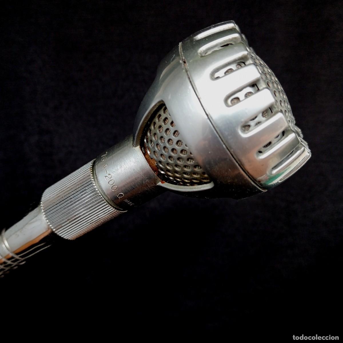 Instrumentos musicales: ANTIGUO MICR&Oacute;FONO FRANC&Eacute;S DE LOS 60 / 70 MELODIUM - Foto 7