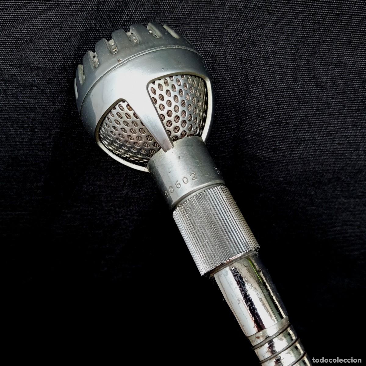Instrumentos musicales: ANTIGUO MICR&Oacute;FONO FRANC&Eacute;S DE LOS 60 / 70 MELODIUM - Foto 9