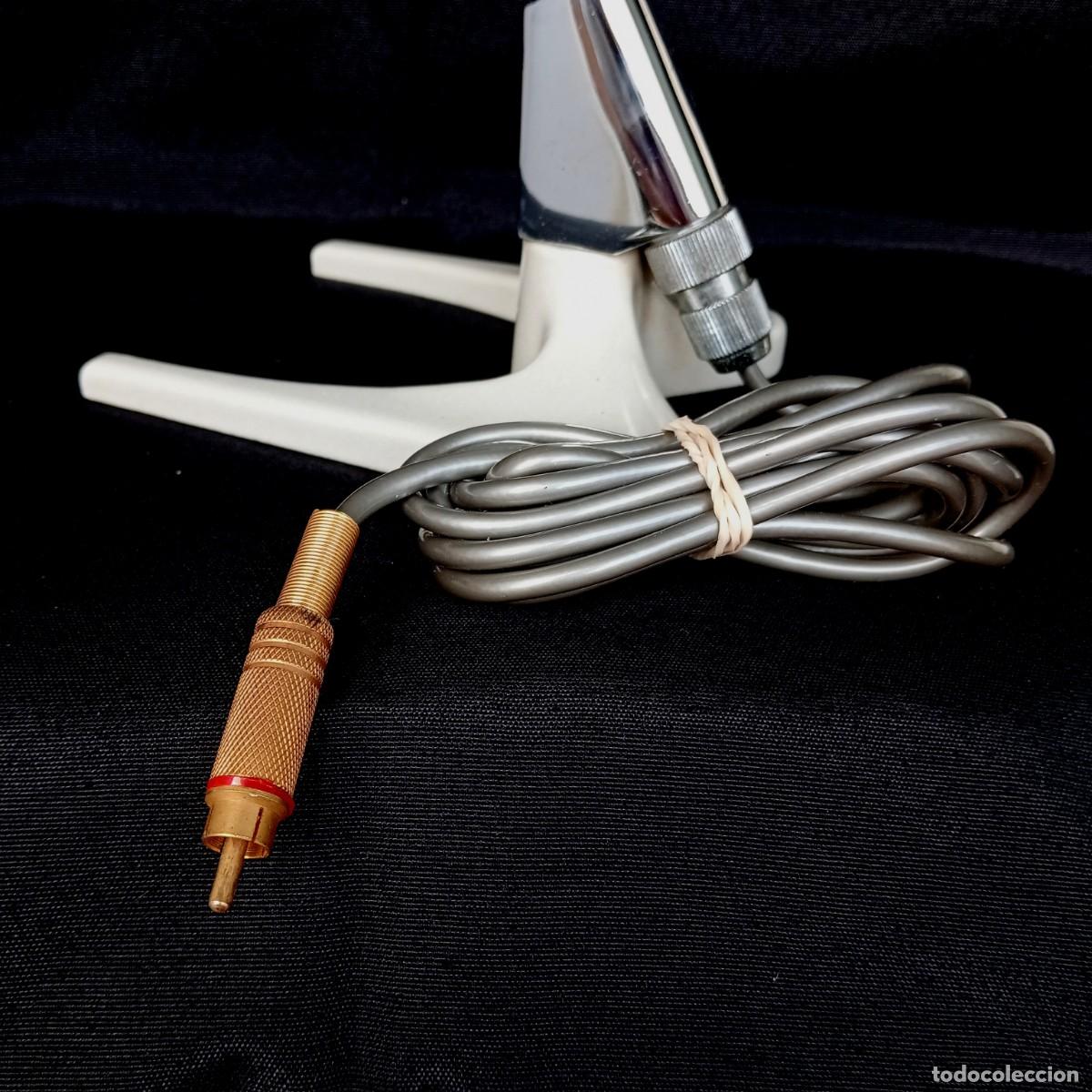Instrumentos musicales: ANTIGUO MICR&Oacute;FONO FRANC&Eacute;S DE LOS 60 / 70 MELODIUM - Foto 10