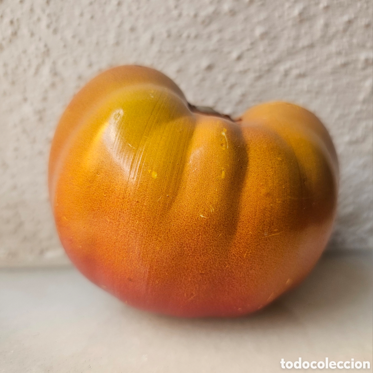 Instrumentos musicales: Shaker musical con forma de tomate vintage - Foto 1