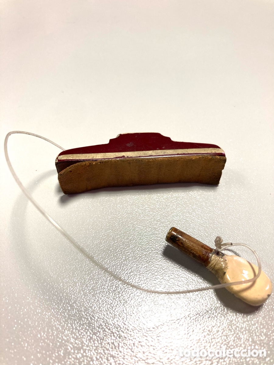 Instrumentos musicales: Cejilla antigua para guitarra - Foto 2
