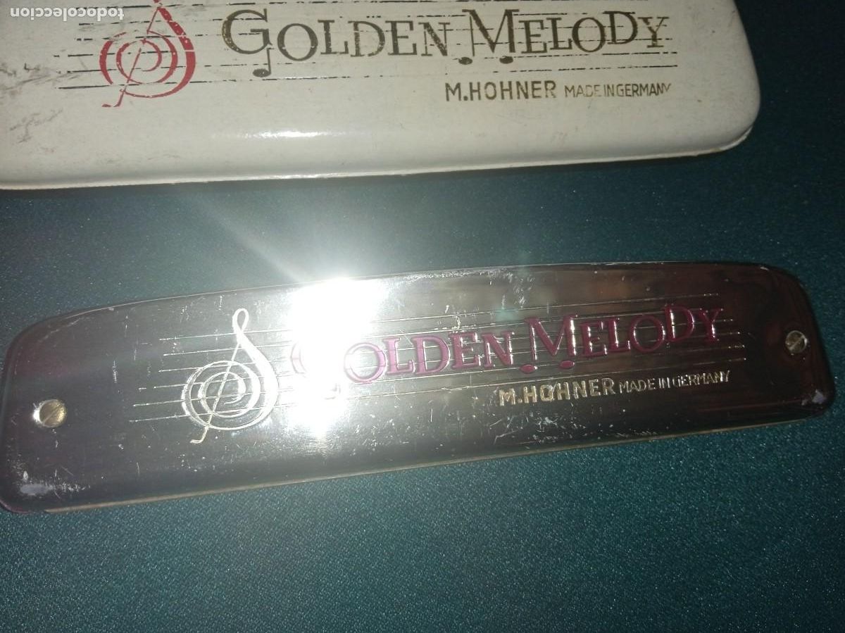 Instrumentos musicales: ARM&Oacute;NICA, Golden Melody, Hohner. - Foto 2