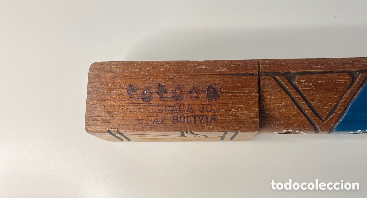 Instrumentos musicales: Tarka, flauta de madera original de los Andes - Foto 2