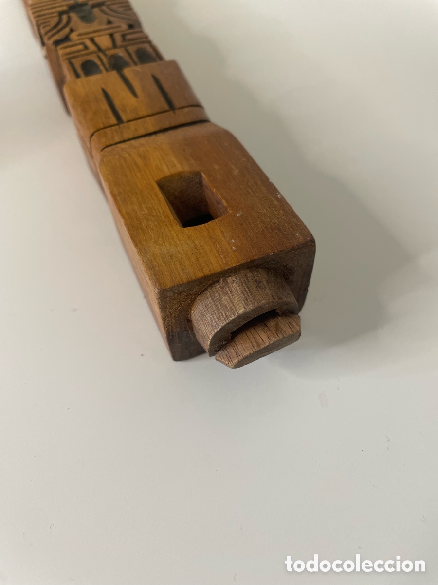 Instrumentos musicales: Tarka, flauta de madera original de los Andes - Foto 3