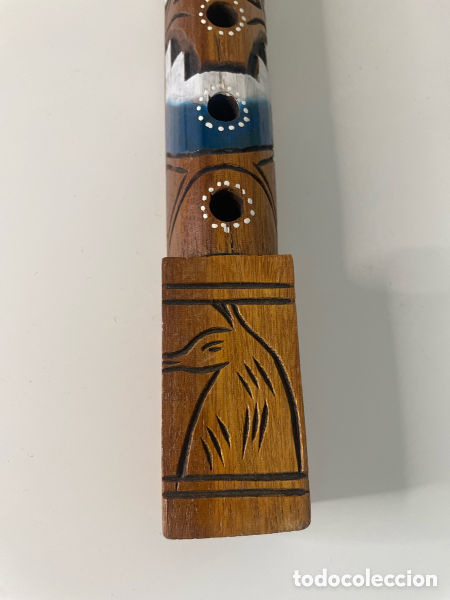 Instrumentos musicales: Tarka, flauta de madera original de los Andes - Foto 4