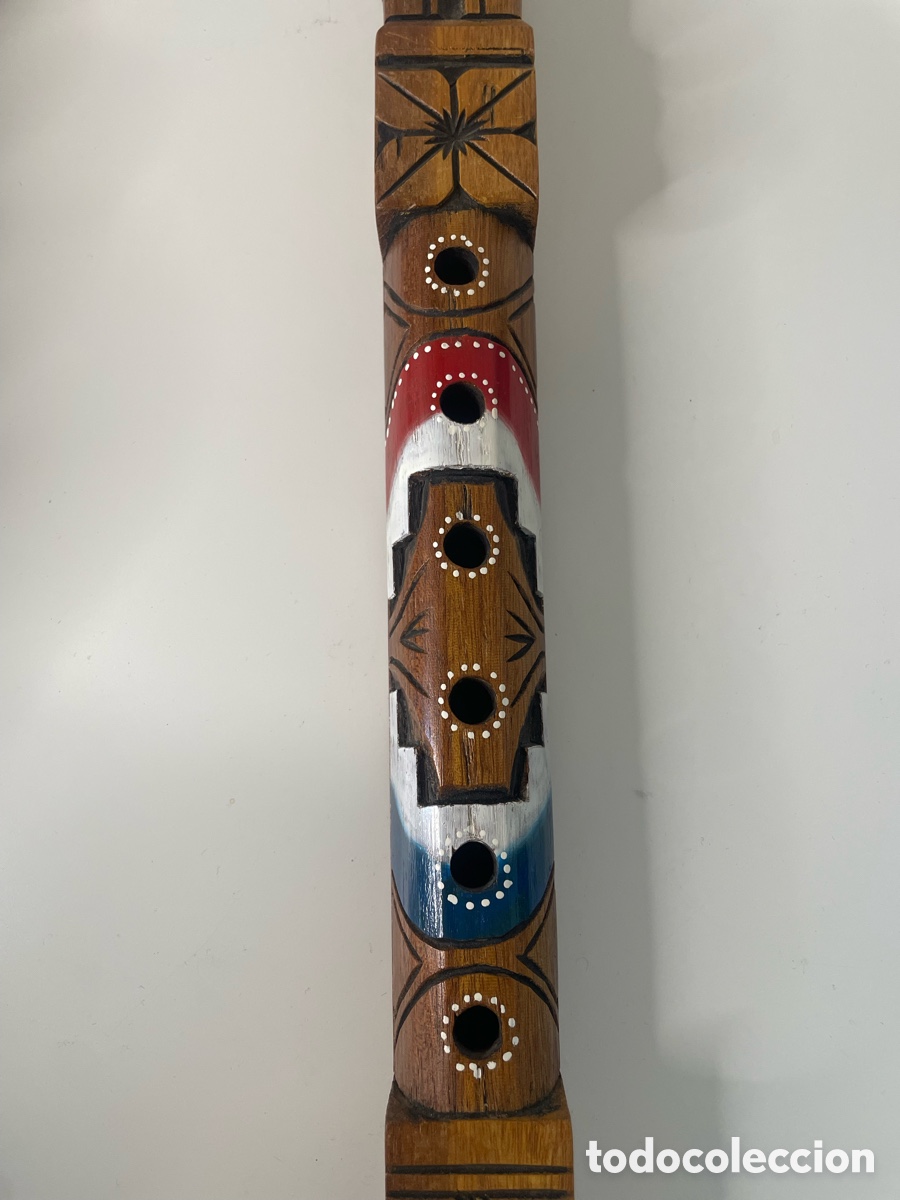 Instrumentos musicales: Tarka, flauta de madera original de los Andes - Foto 5