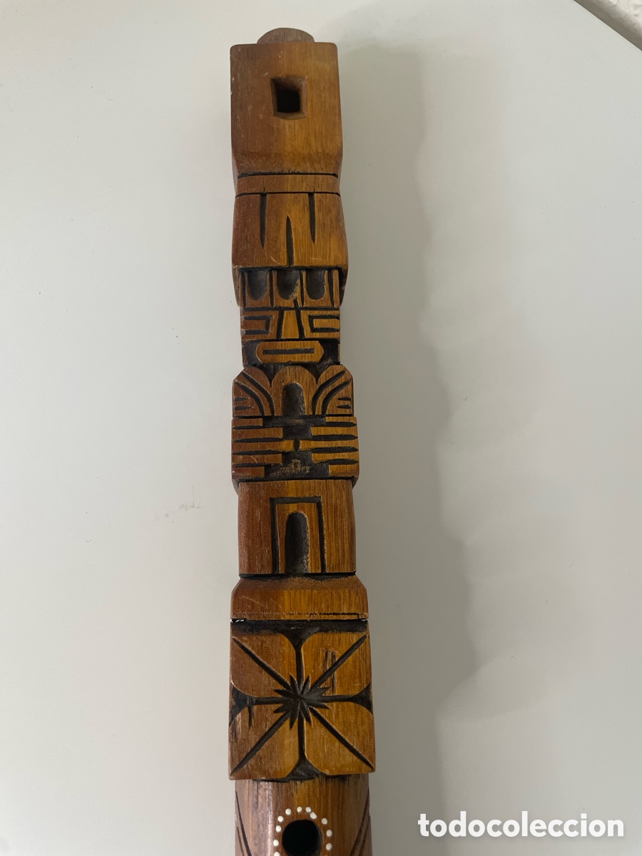 Instrumentos musicales: Tarka, flauta de madera original de los Andes - Foto 6