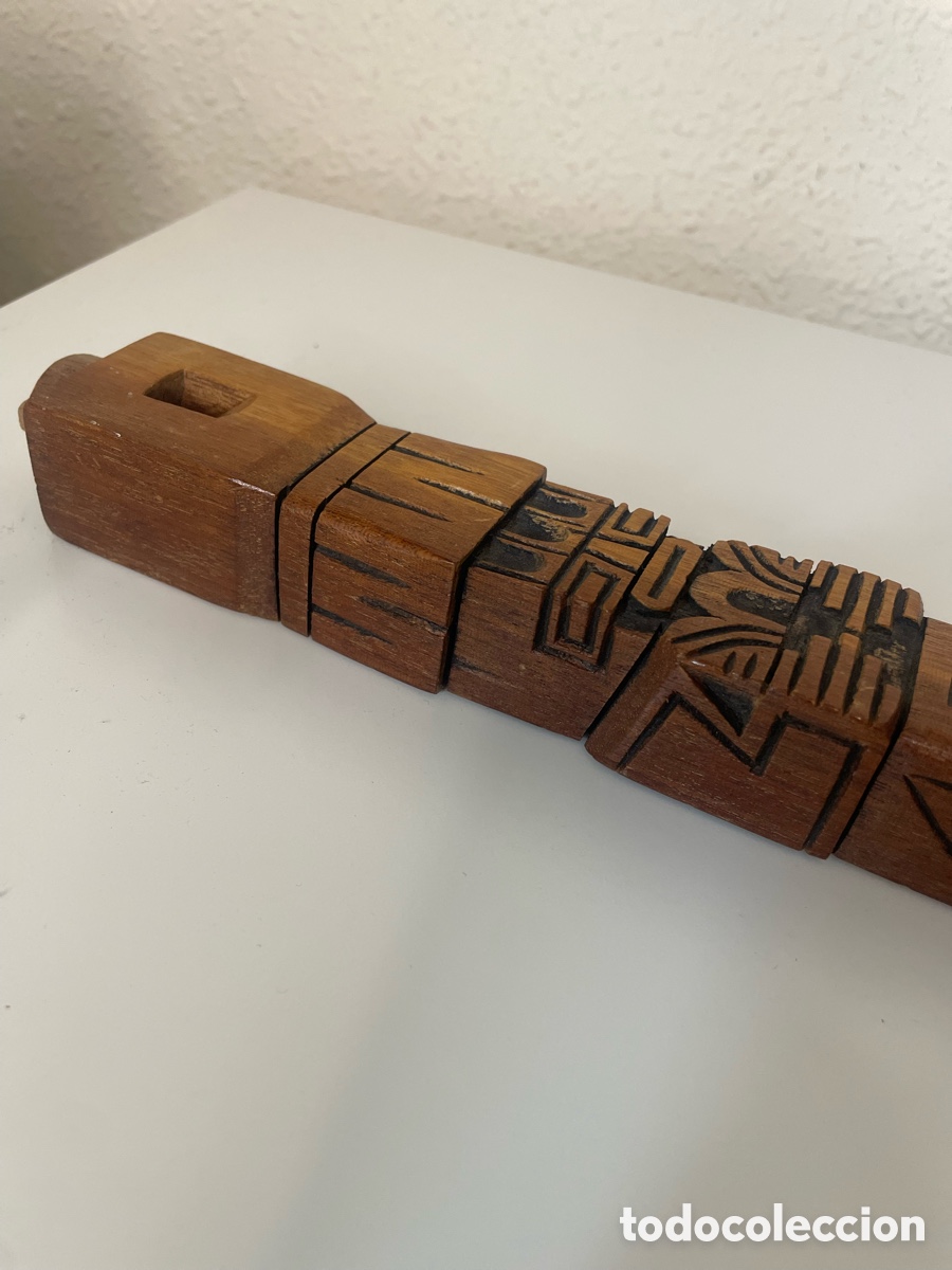 Instrumentos musicales: Tarka, flauta de madera original de los Andes - Foto 7