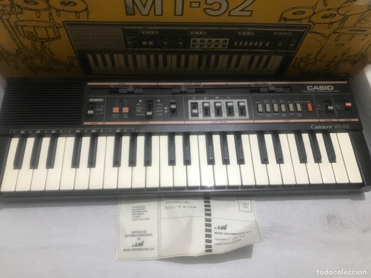 Instrumentos musicales: Casio Casiotone MT-52 - Foto 3