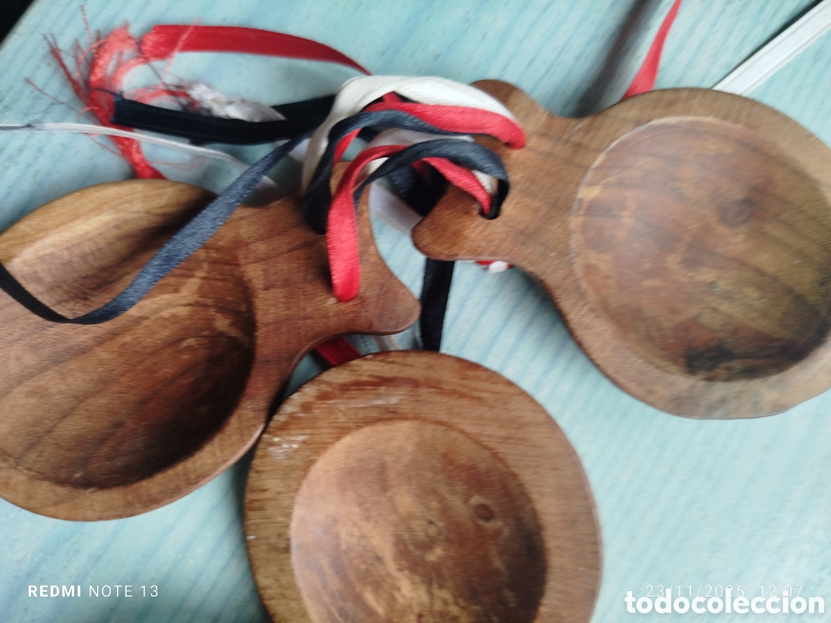 Instrumentos musicales: Casta&ntilde;uelas de casta&ntilde;o - Foto 4