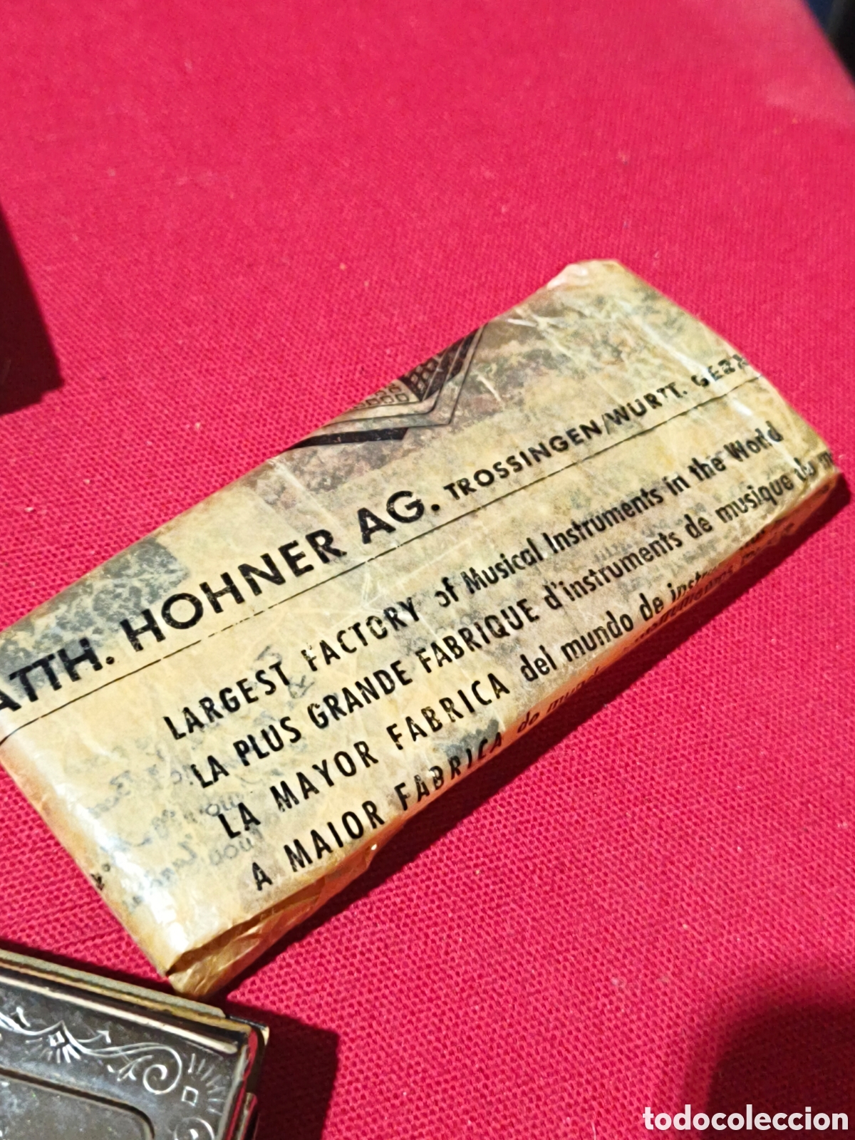 Instrumentos musicales: Arm&oacute;nica The Echo Harp M.Hohner con caja - Foto 5