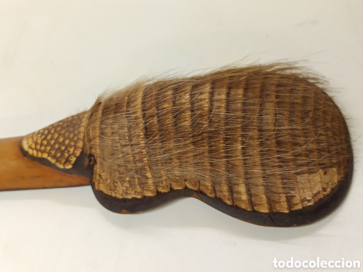 Instrumentos musicales: Antiguo Charango de armadillo artesanal - Foto 5