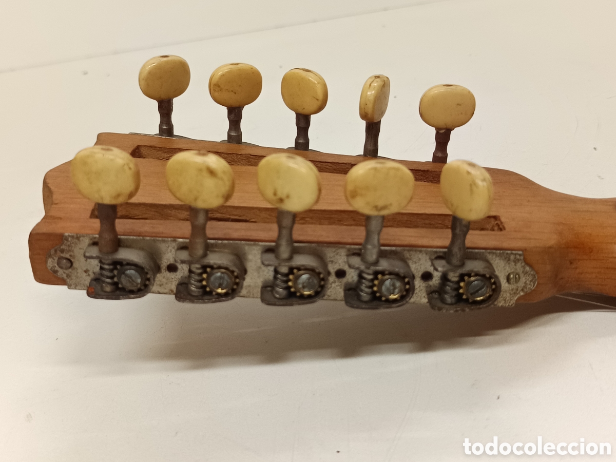 Instrumentos musicales: Antiguo Charango de armadillo artesanal - Foto 6