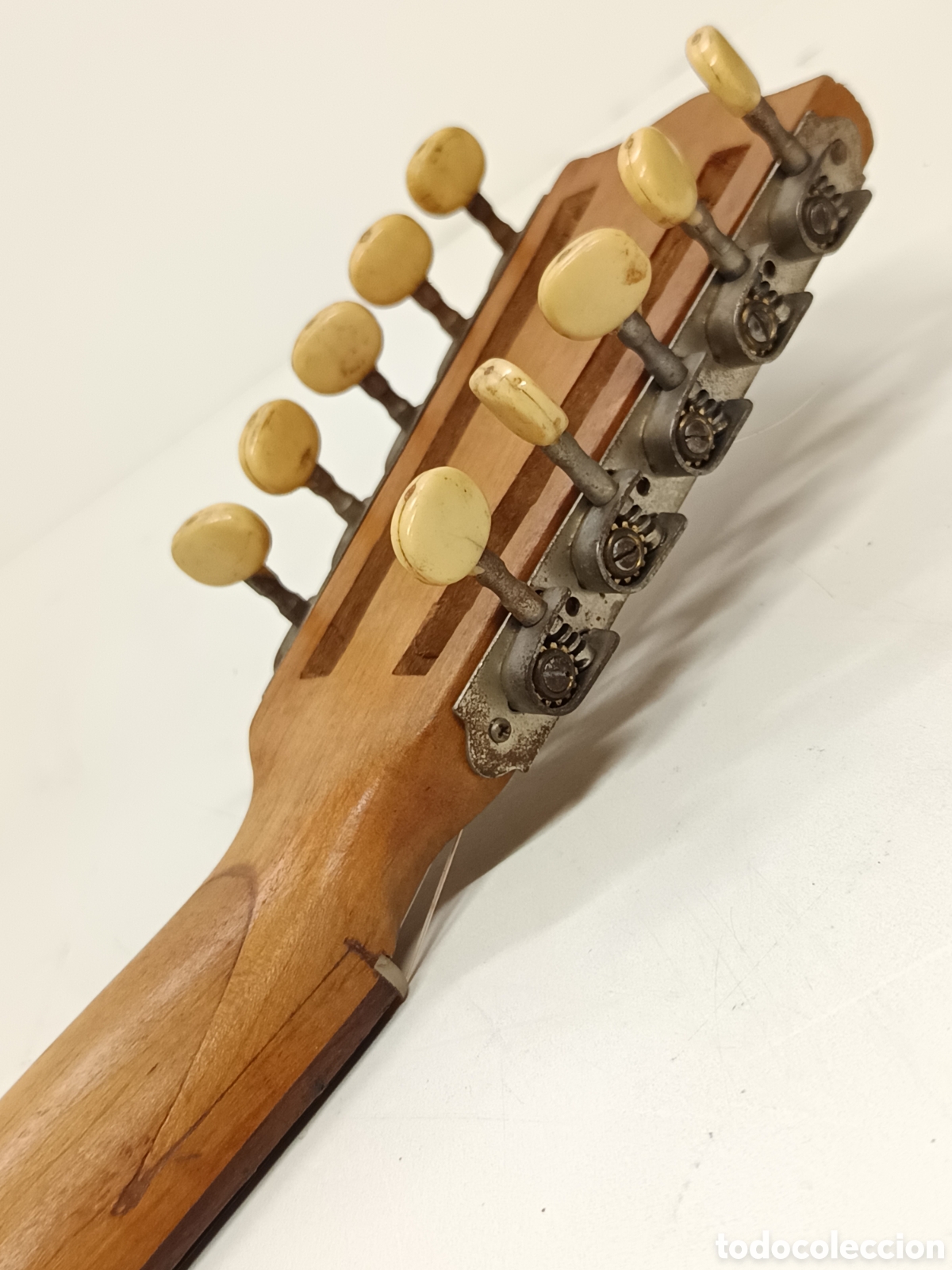 Instrumentos musicales: Antiguo Charango de armadillo artesanal - Foto 7