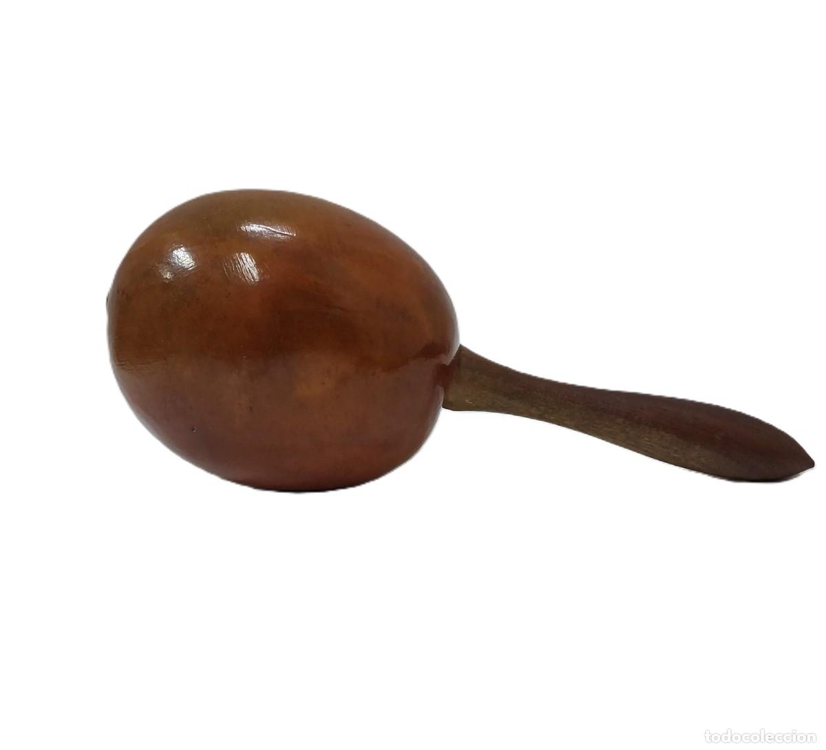 Instrumentos musicales: Wooden Maraca &ndash; Authentic Percussion Instrument - Foto 3