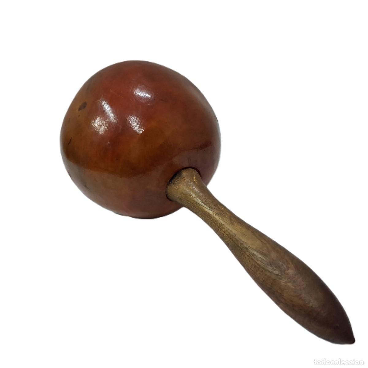 Instrumentos musicales: Wooden Maraca &ndash; Authentic Percussion Instrument - Foto 6