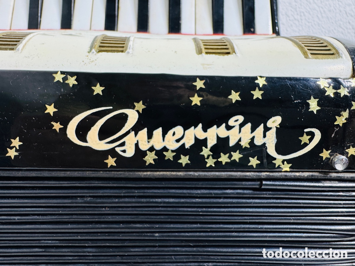 Instrumentos musicales: Guerrini Acorde&oacute;n Antiguo - Foto 4