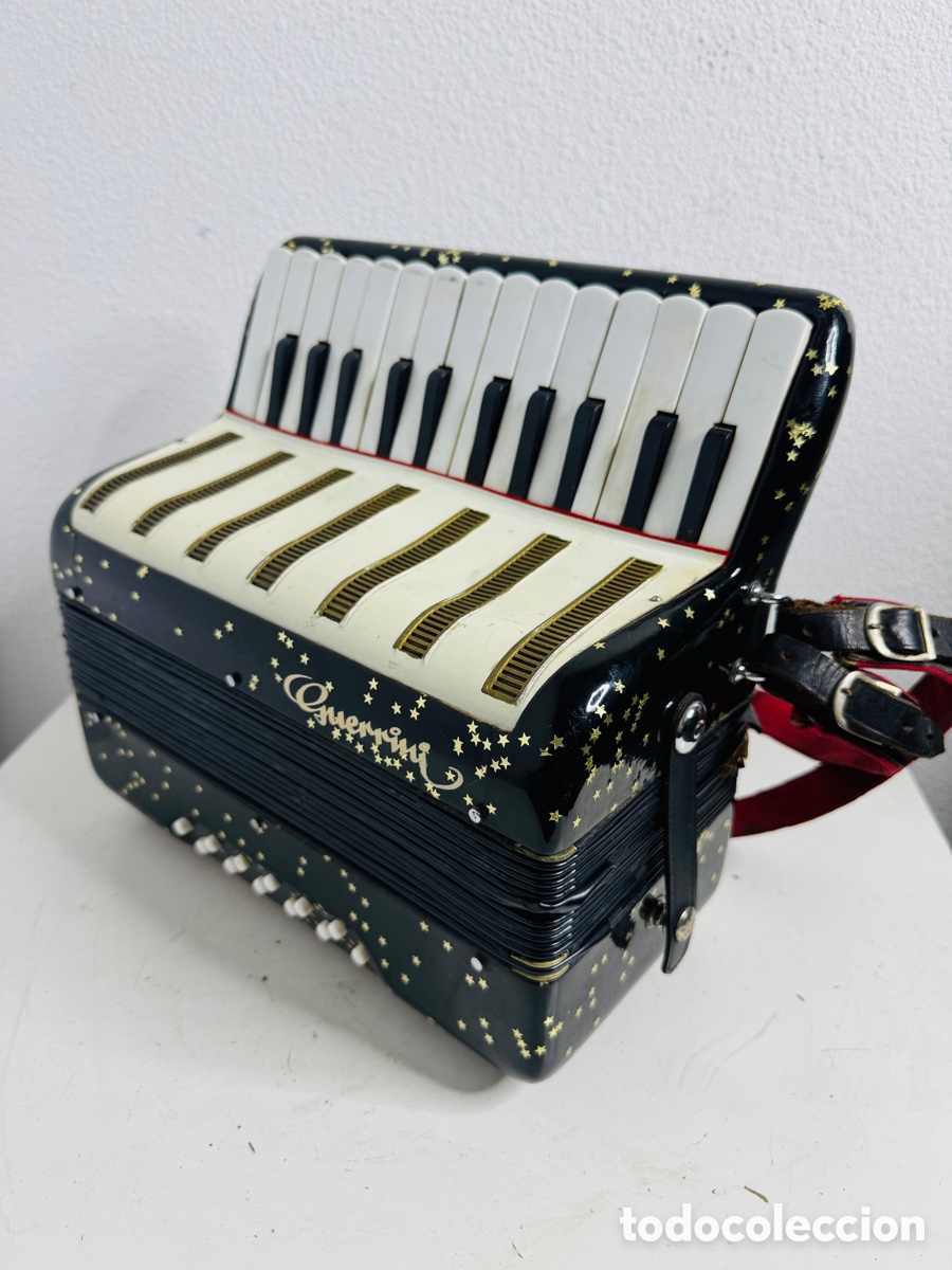 Instrumentos musicales: Guerrini Acorde&oacute;n Antiguo - Foto 6