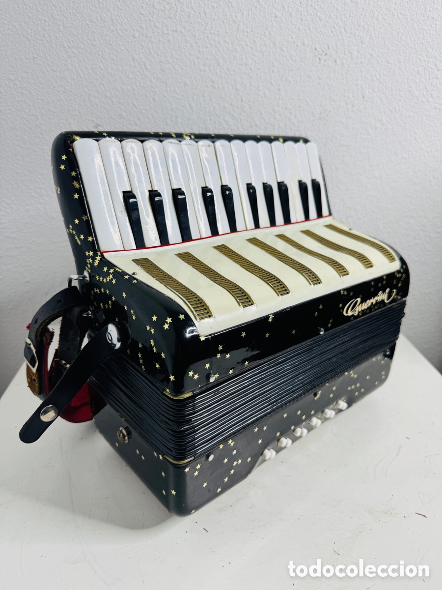Instrumentos musicales: Guerrini Acorde&oacute;n Antiguo - Foto 8