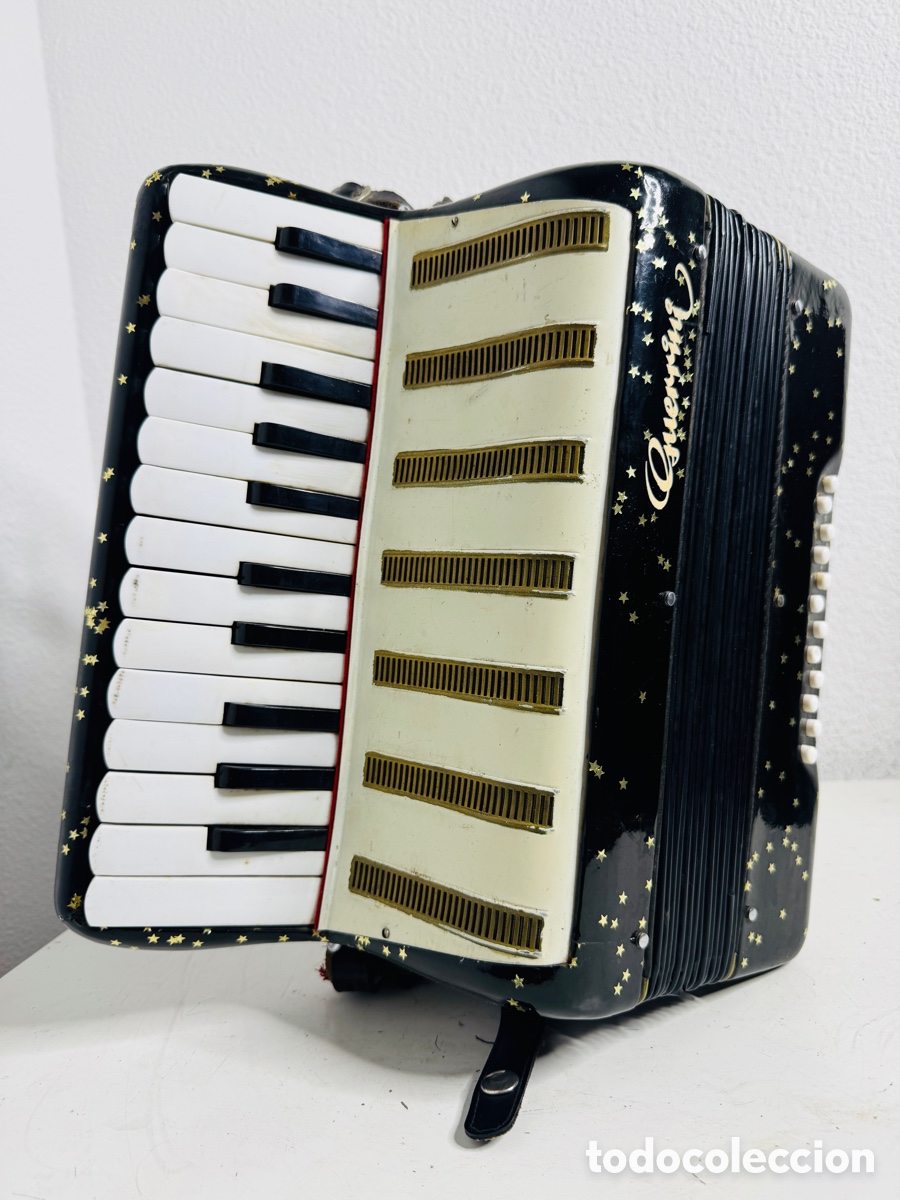 Instrumentos musicales: Guerrini Acorde&oacute;n Antiguo - Foto 11