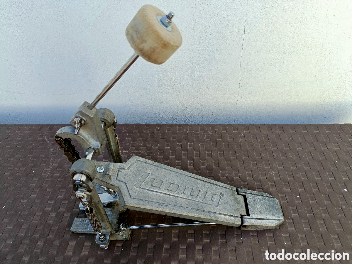 Instrumentos musicales: Ludwig vintage pedal de bombo - Foto 1