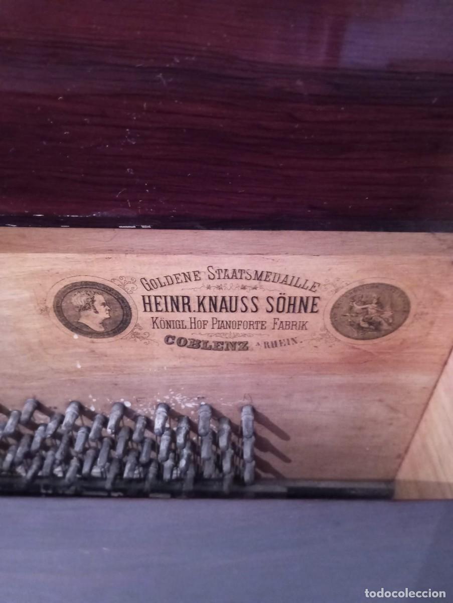 Instrumentos musicales: Piano alem&aacute;n marca KNAUSS - Foto 3