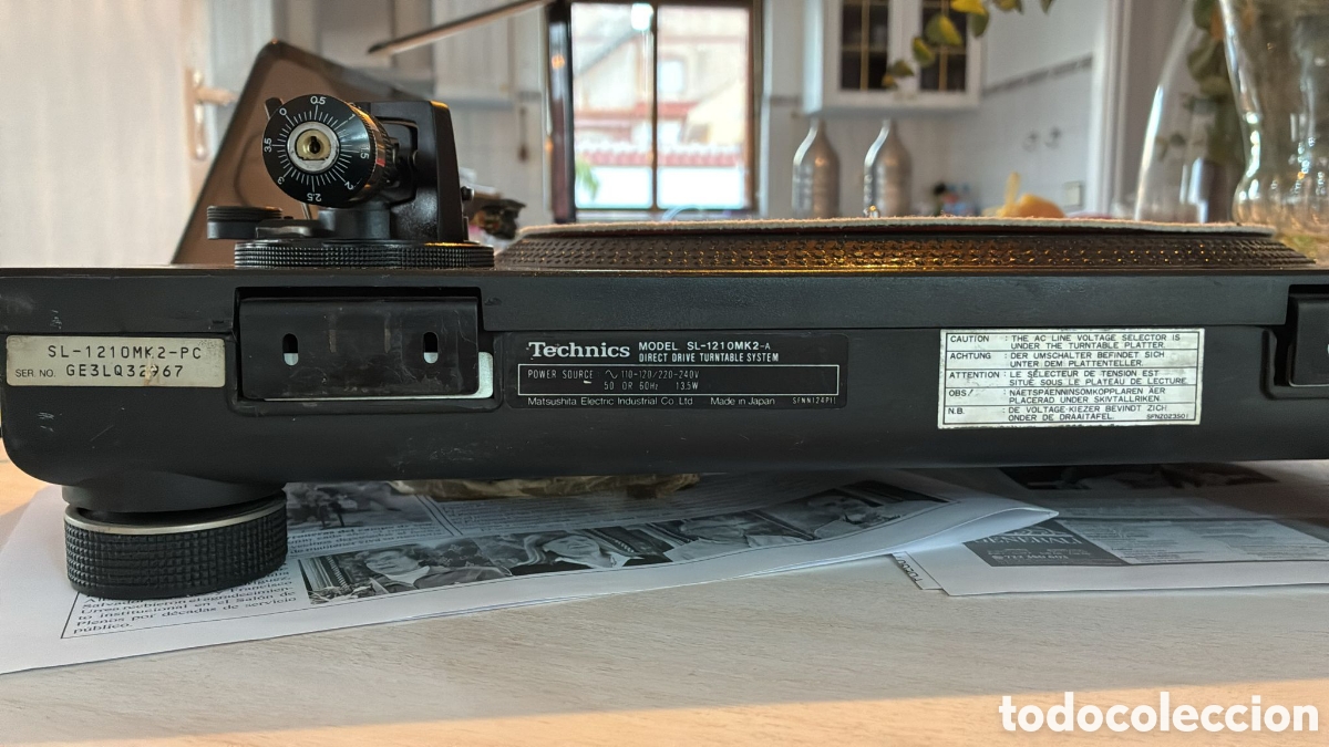 Instrumentos musicales: Technics SL-1210 MK2-A - Foto 2