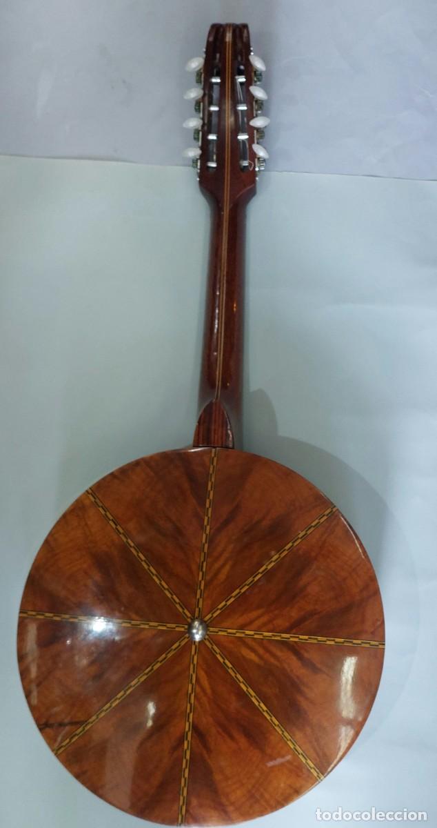 Instrumentos musicales: Banjo de madera de arce y marqueter&iacute;a. - Foto 3