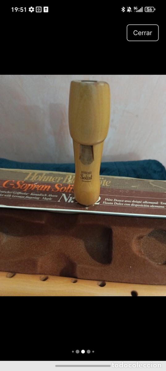 Instrumentos musicales: Flauta Hohner Blockflote de madera de arce canadiense - Foto 4