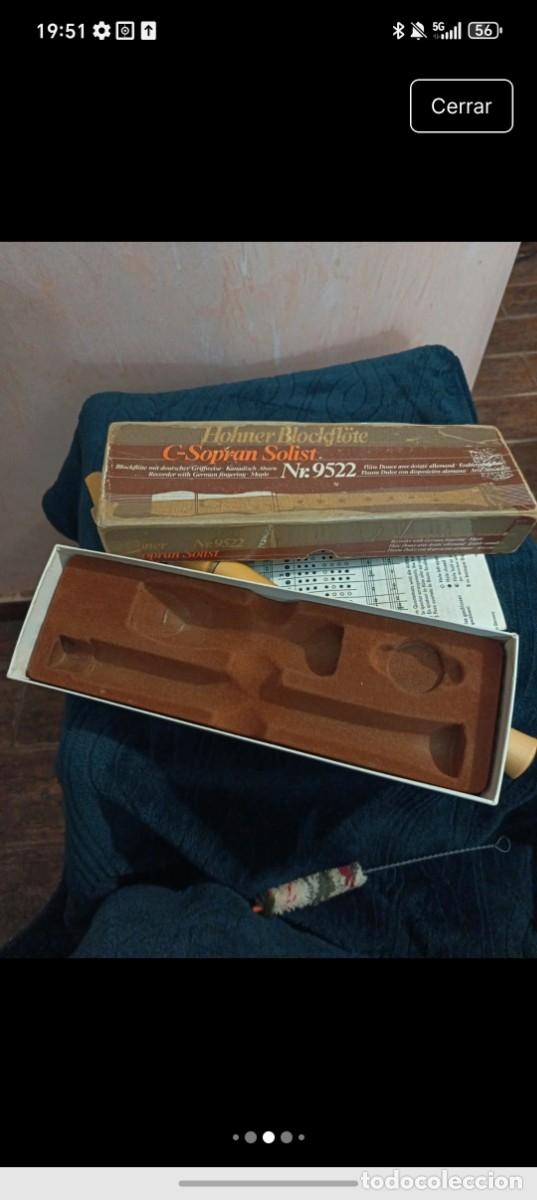 Instrumentos musicales: Flauta Hohner Blockflote de madera de arce canadiense - Foto 6