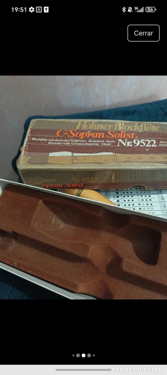 Instrumentos musicales: Flauta Hohner Blockflote de madera de arce canadiense - Foto 7