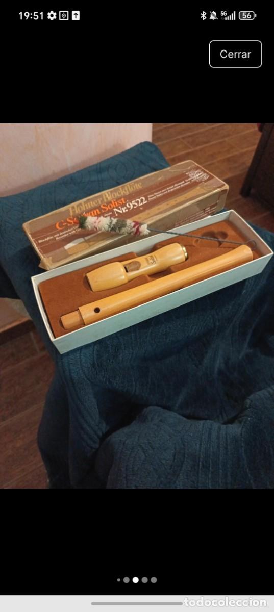 Instrumentos musicales: Flauta Hohner Blockflote de madera de arce canadiense - Foto 8