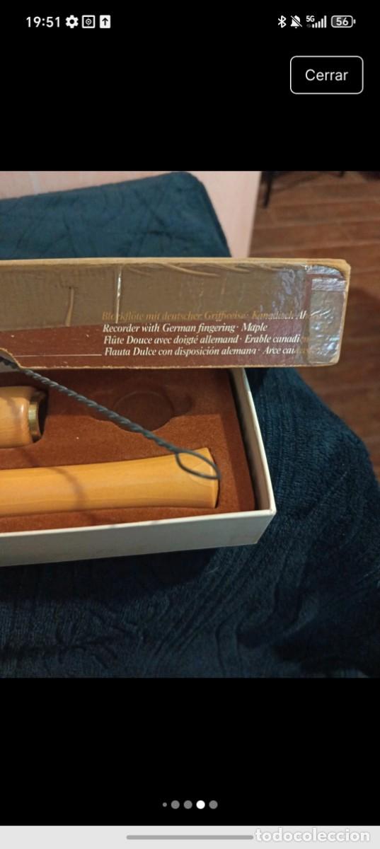 Instrumentos musicales: Flauta Hohner Blockflote de madera de arce canadiense - Foto 9