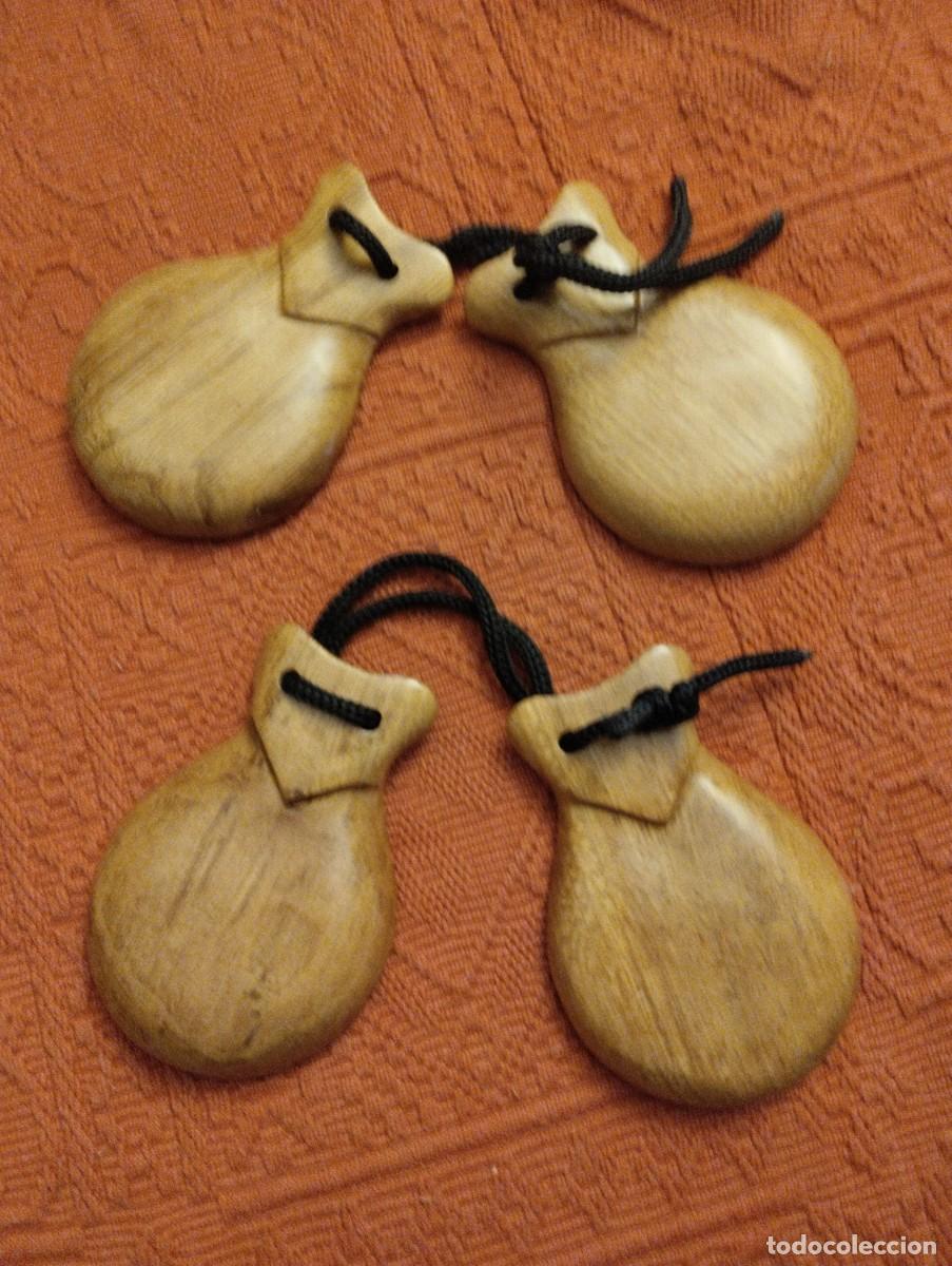 Instrumentos musicales: Casta&ntilde;uelas de madera - Foto 1