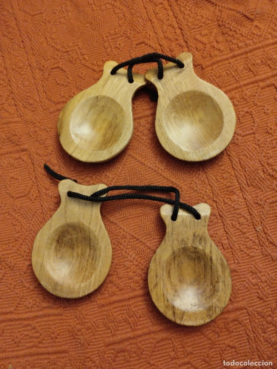 Instrumentos musicales: Casta&ntilde;uelas de madera - Foto 2