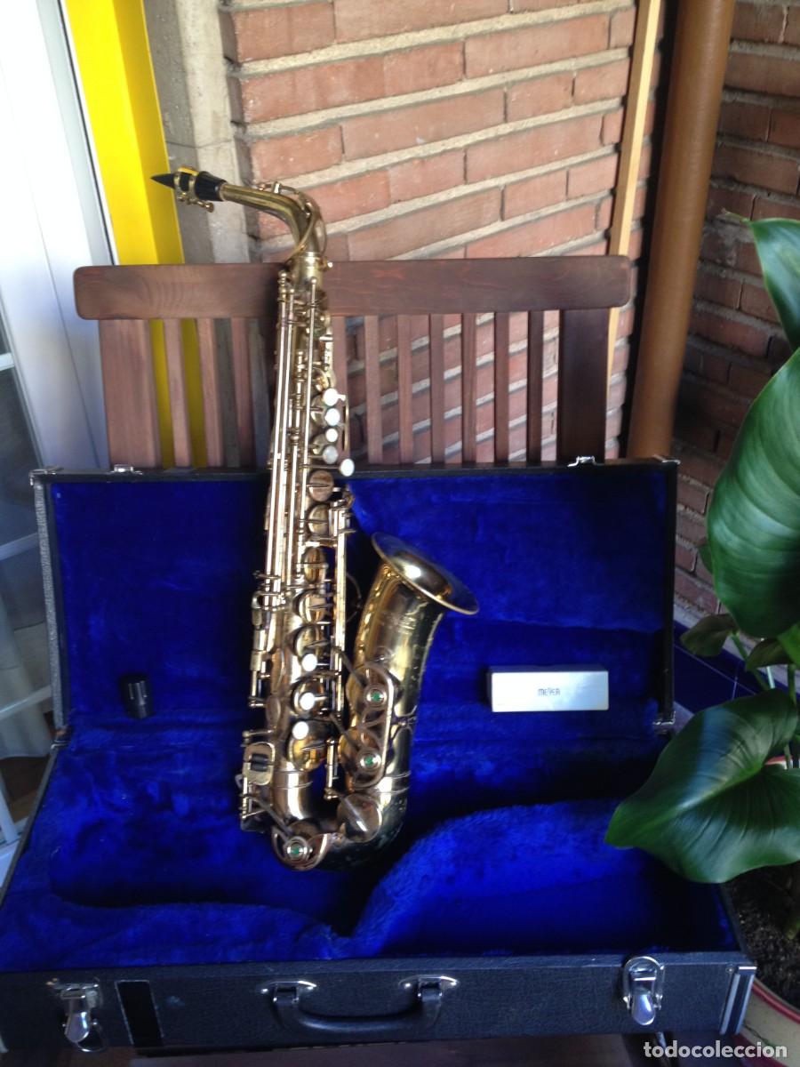 Instrumentos musicales: SAXOF&Oacute;N ALTO MARCA DIXON CON CAJA BOLSA Y COMPLEMENTOS - Foto 1