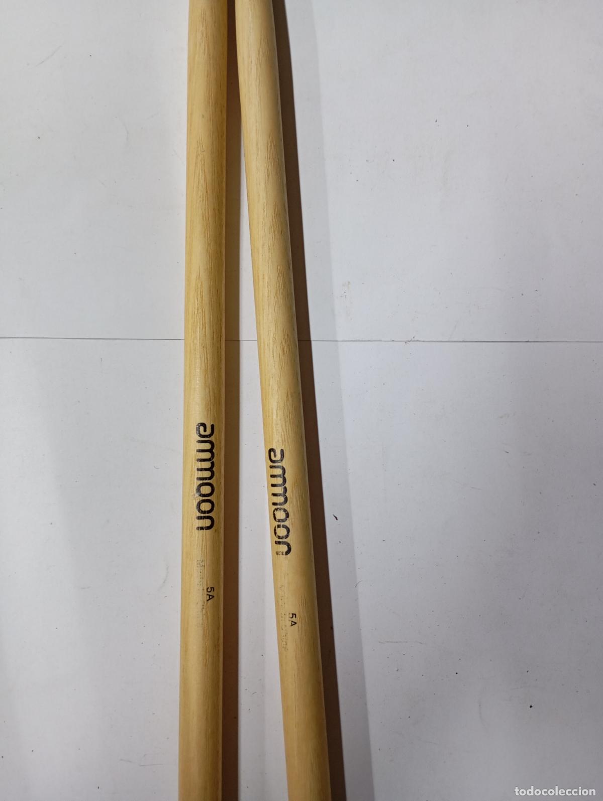 Instrumentos musicales: Baquetas de madera ammoon 5A. PN16 - Foto 2