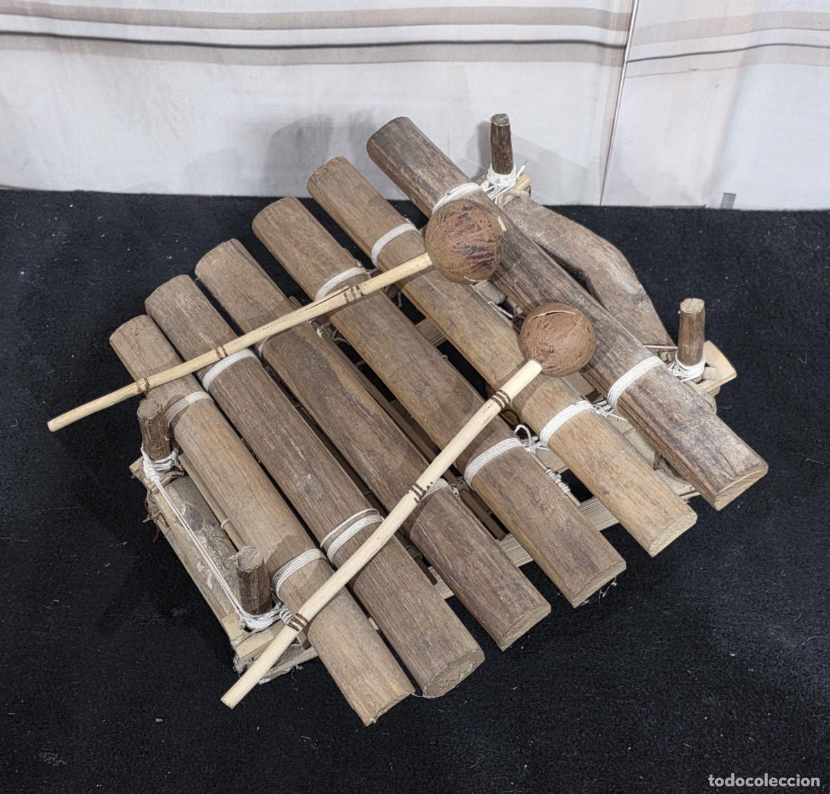 Instrumentos musicales: Balaf&oacute;n instrumento de percusi&oacute;n africano, - Foto 3