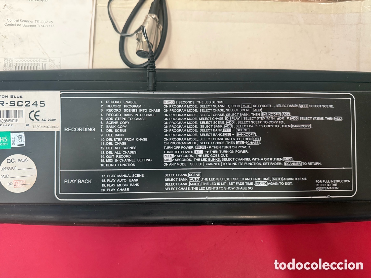 Instrumentos musicales: Controlador DMX Triton Blue Nuevo - Foto 5