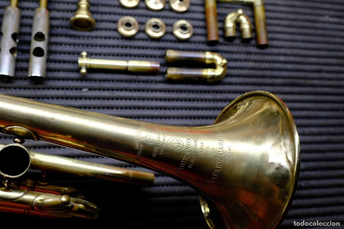 Instrumentos musicales: Corneta Couesnon Paris 1900 - Foto 6