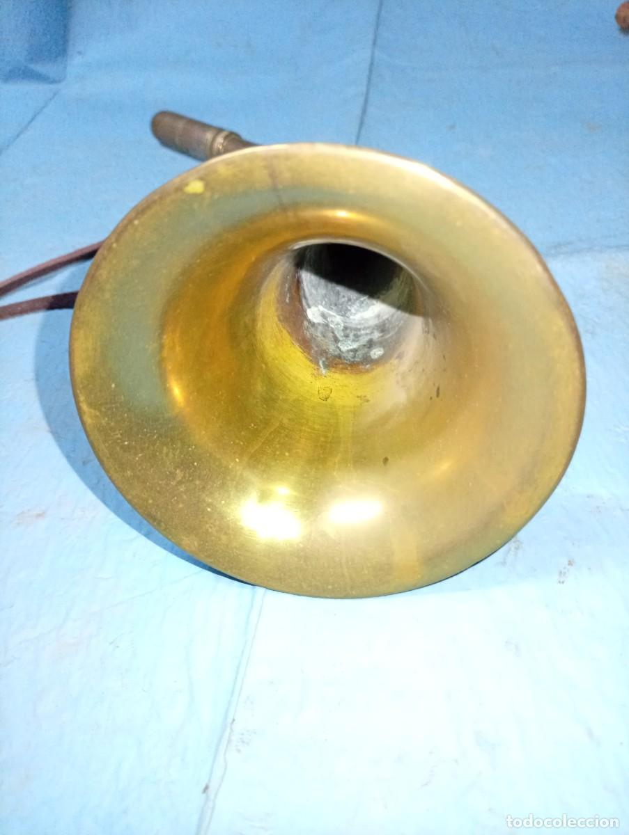 Instrumentos musicales: ANTIGUA CORNETA DE PREGONERO ? - Foto 3