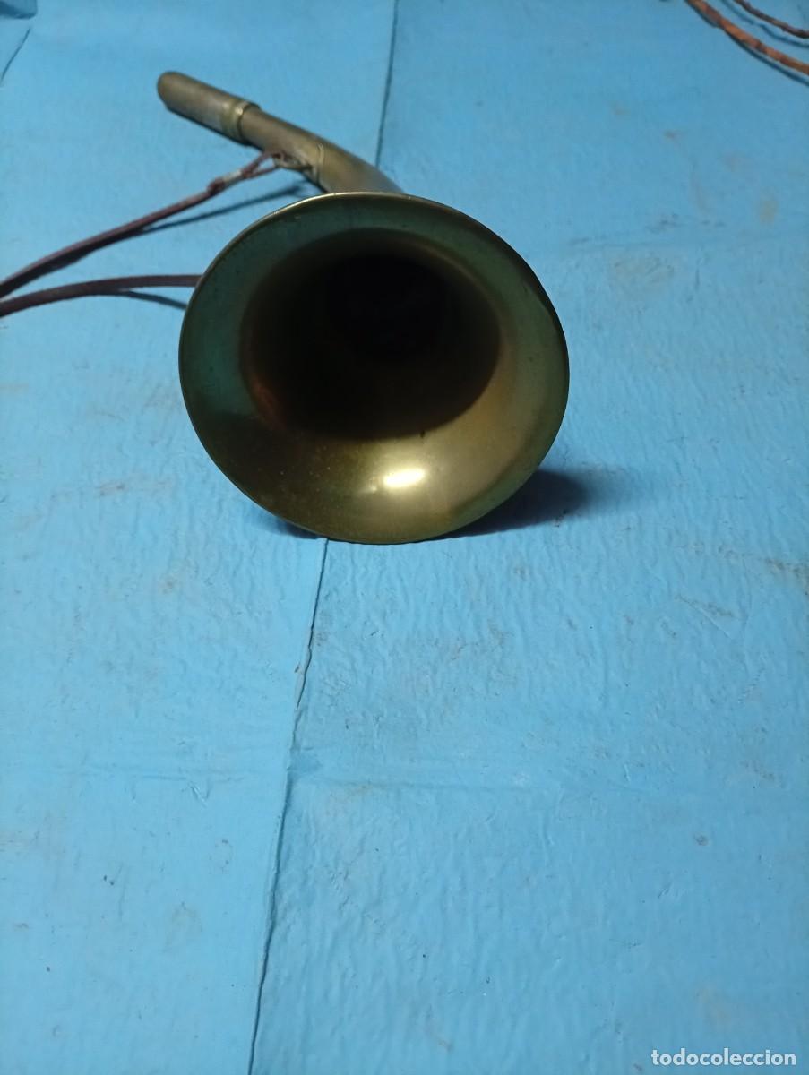 Instrumentos musicales: ANTIGUA CORNETA DE PREGONERO ? - Foto 4