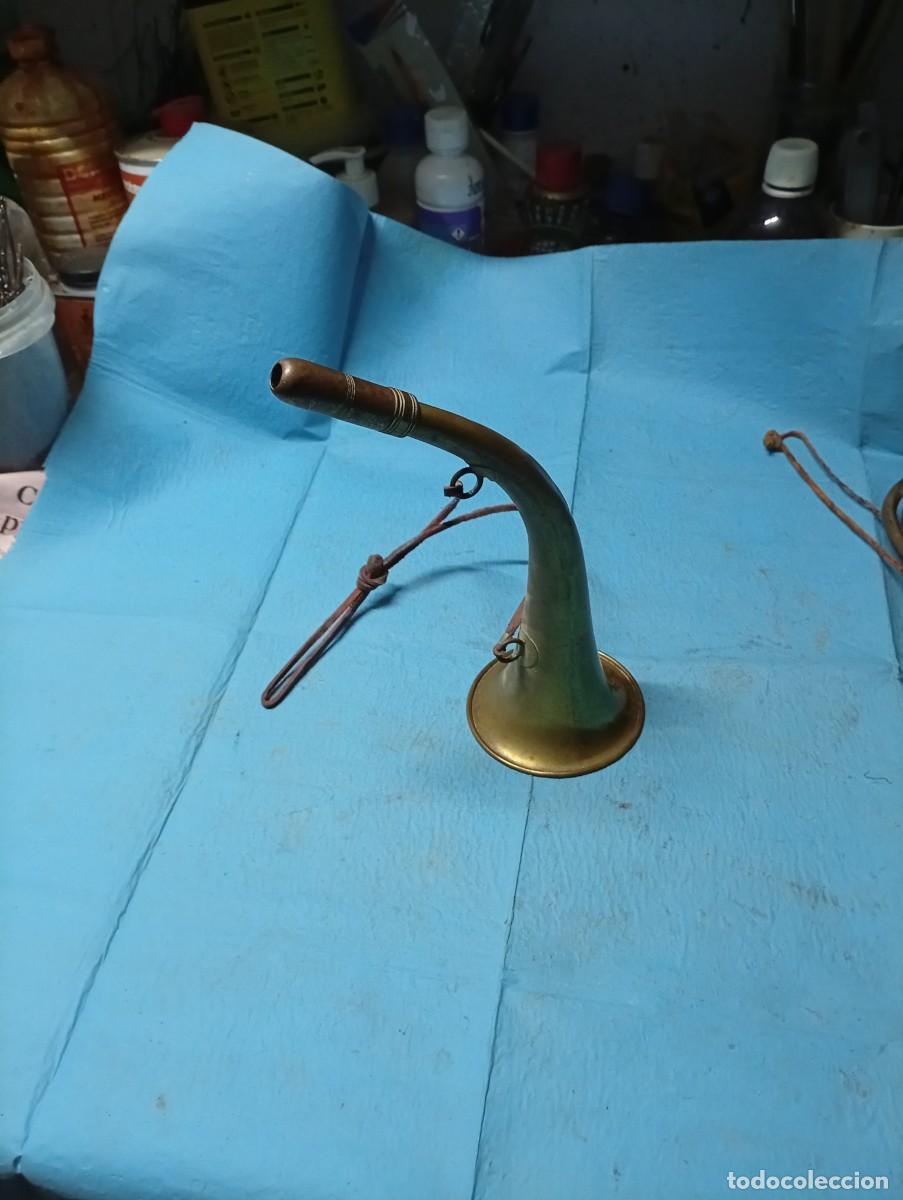 Instrumentos musicales: ANTIGUA CORNETA DE PREGONERO ? - Foto 5