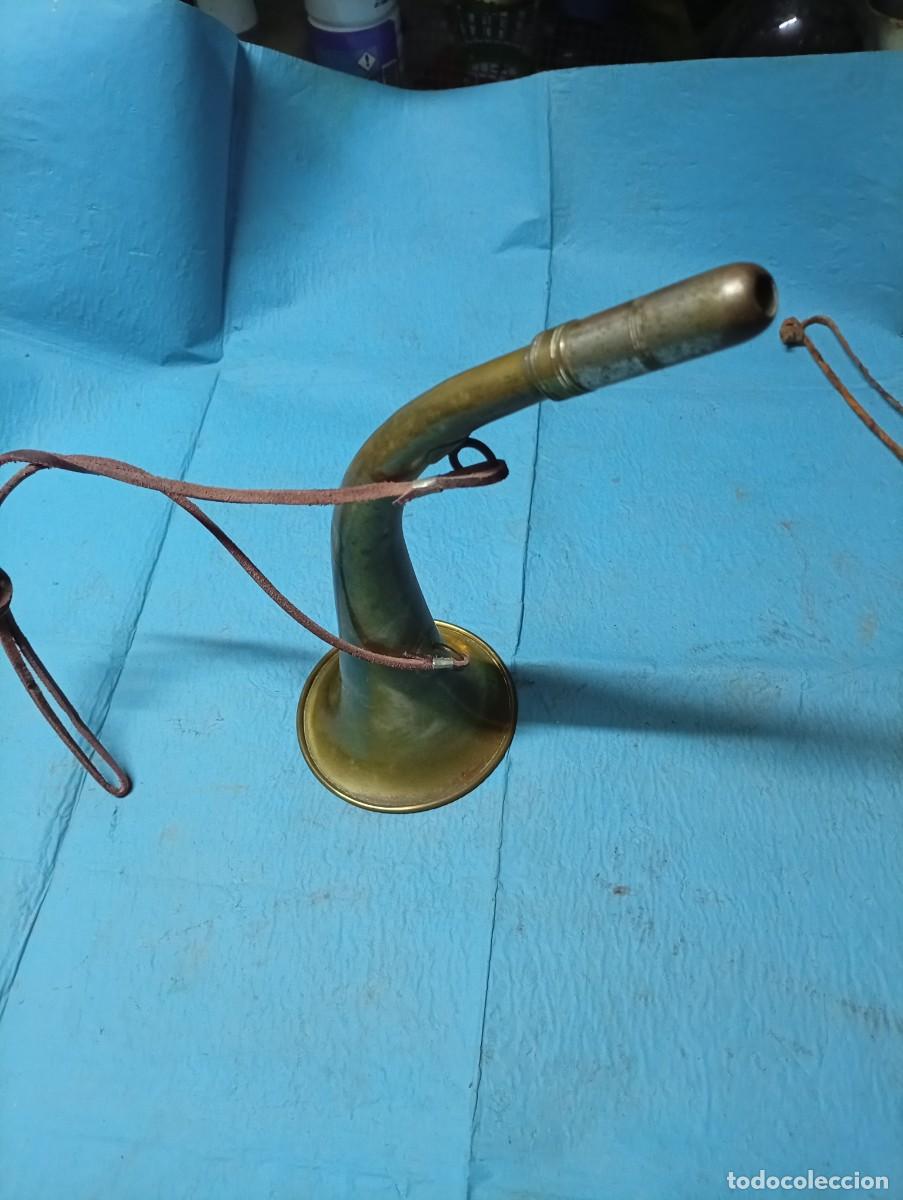Instrumentos musicales: ANTIGUA CORNETA DE PREGONERO ? - Foto 6