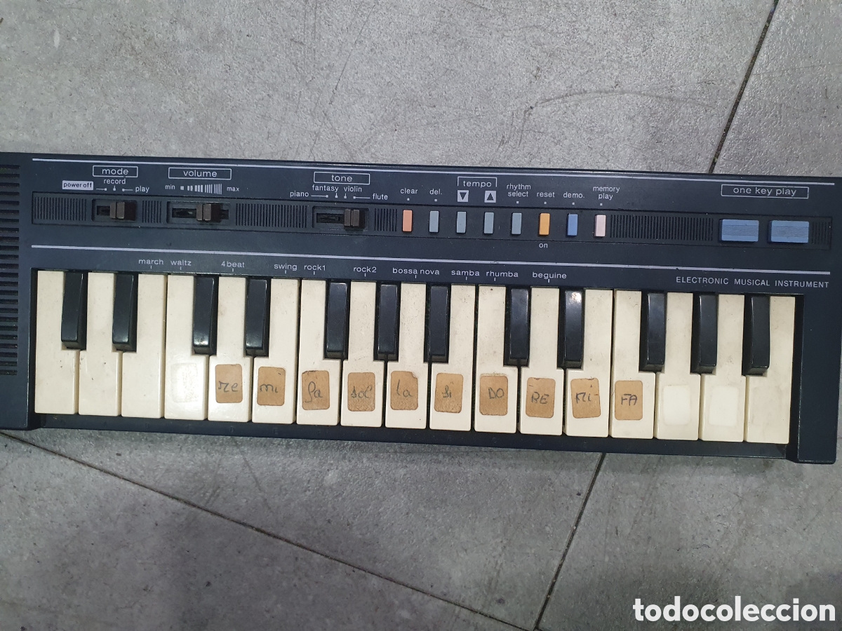 Instrumentos musicales: Teclado Casio PT-1. Funcionando correctamente. (L98) - Foto 4