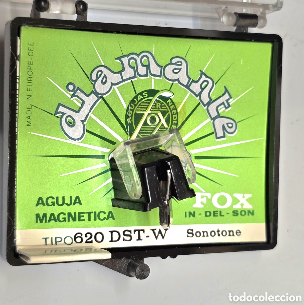 Instrumentos musicales: CAPSULA Y AGUJA TOCADISCOS GOLDRING 850/FOX SONOTONE - Foto 4
