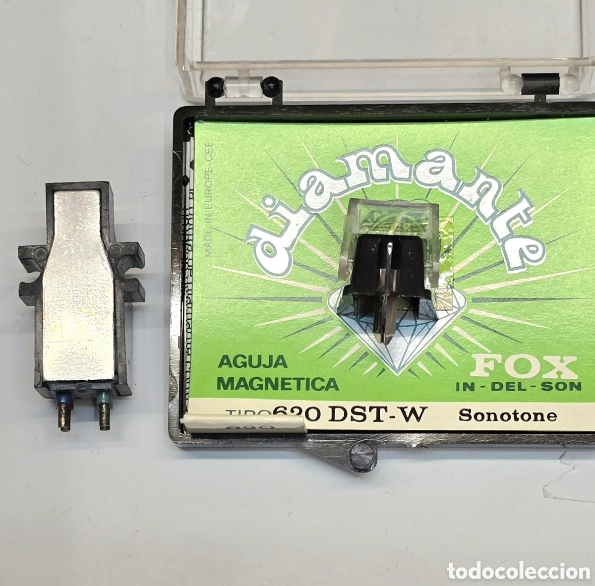 Instrumentos musicales: CAPSULA Y AGUJA TOCADISCOS GOLDRING 850/FOX SONOTONE - Foto 7