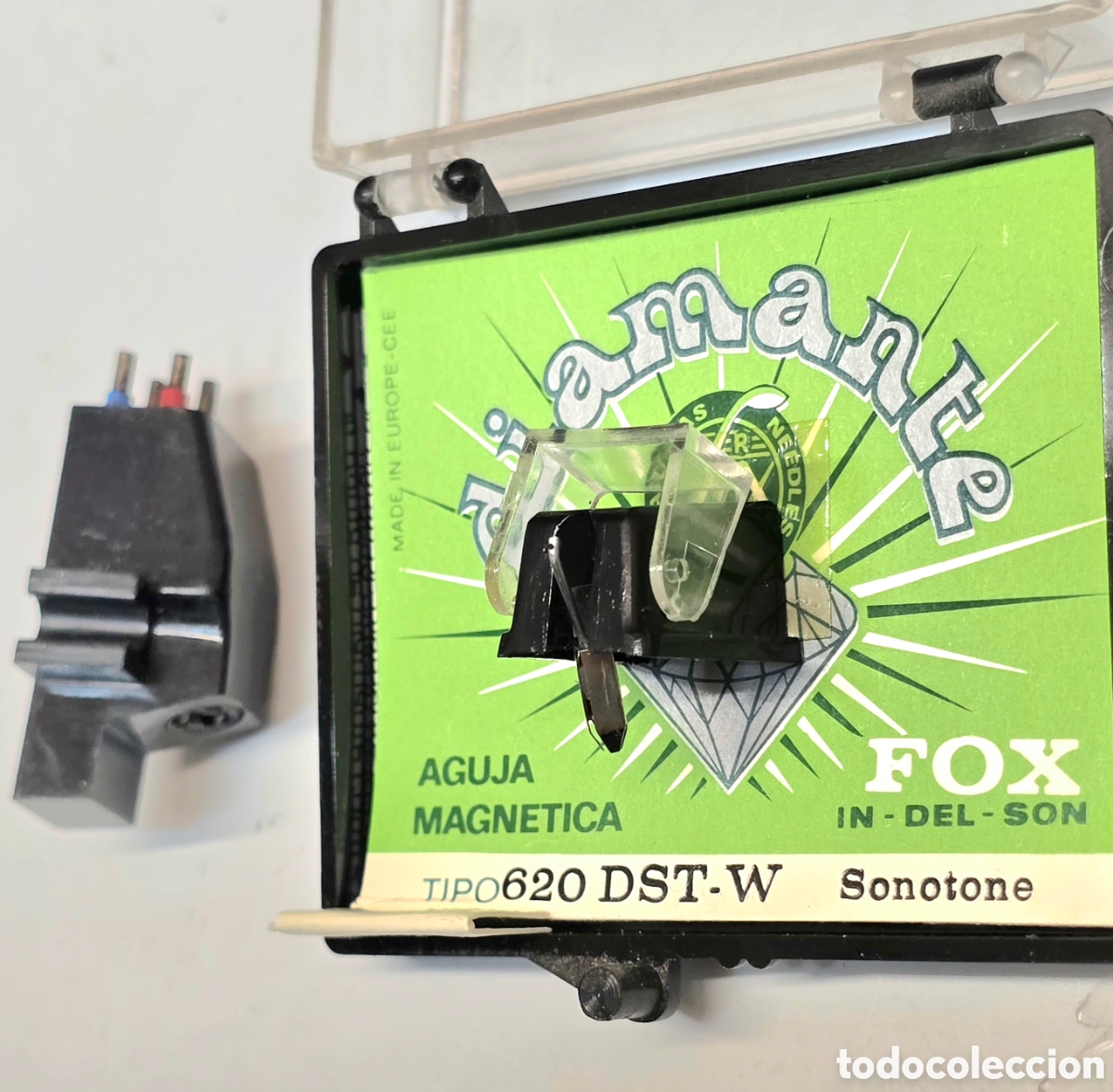 Instrumentos musicales: CAPSULA Y AGUJA TOCADISCOS GOLDRING 850/FOX SONOTONE - Foto 9
