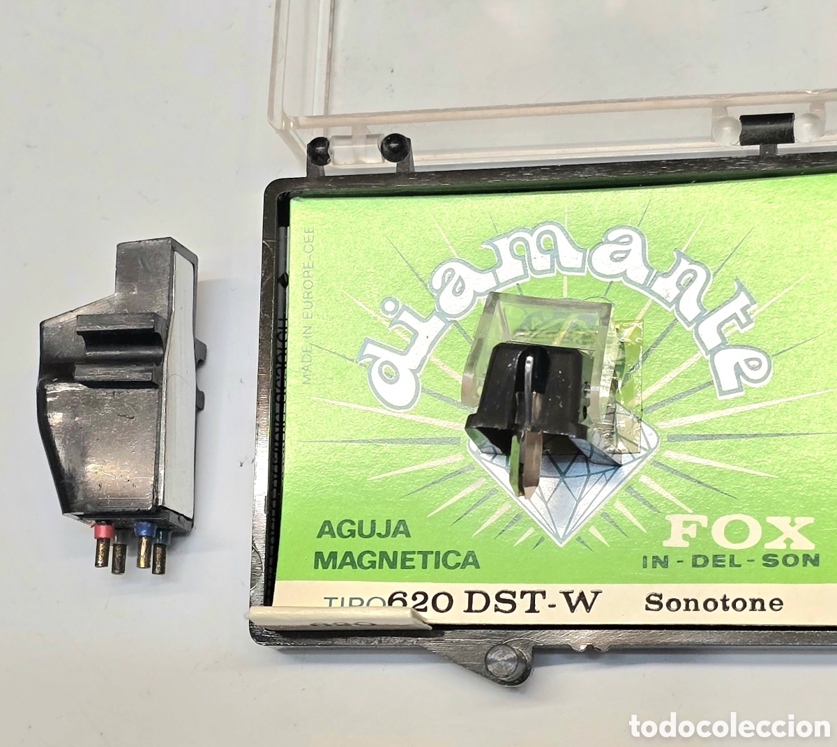 Instrumentos musicales: CAPSULA Y AGUJA TOCADISCOS GOLDRING 850/FOX SONOTONE - Foto 10