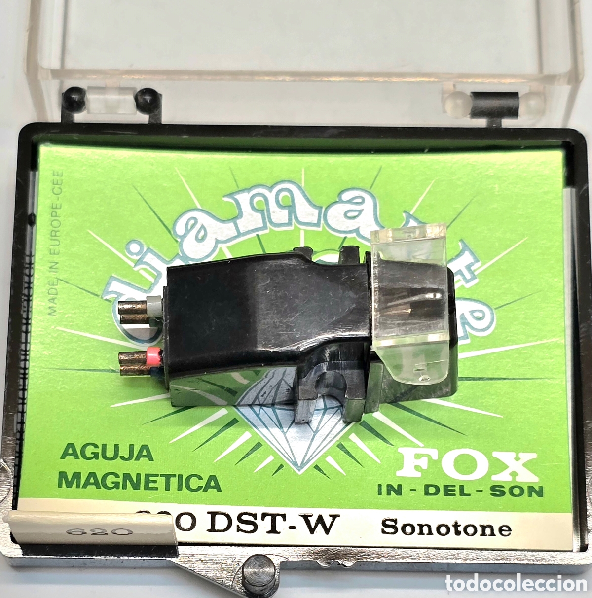 Instrumentos musicales: CAPSULA Y AGUJA TOCADISCOS GOLDRING 850/FOX SONOTONE - Foto 16